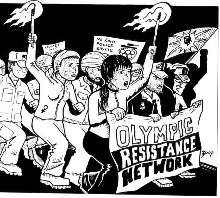 Olympics Resistance in Kanada