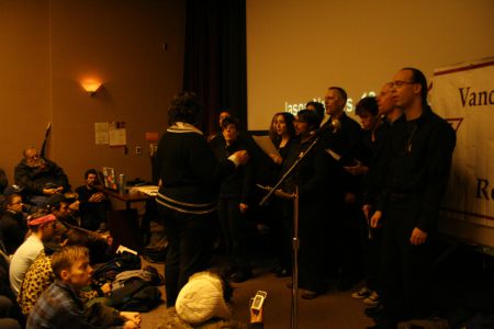 2010 Vancouver Transgender Day of Remembrance - SFU Harbour Center -Out In Harmony (LGBT Choir) http://outinharmony.org/ 