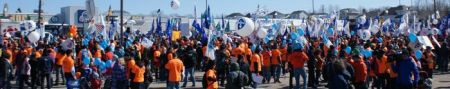 Thousands in the Street in Support of Alma's workers
