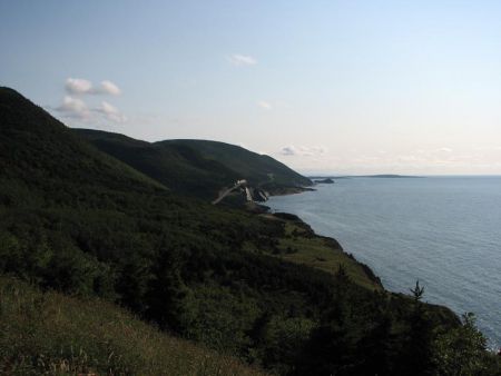 Cabot Trail in Cape Breton National Park