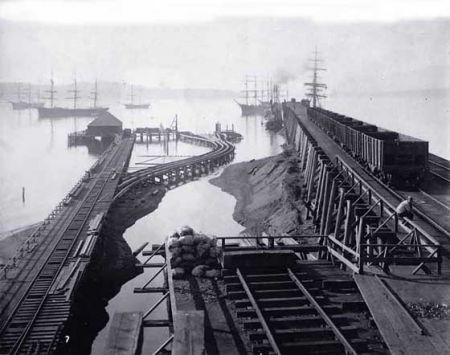 Old Union Bay Coal Docks