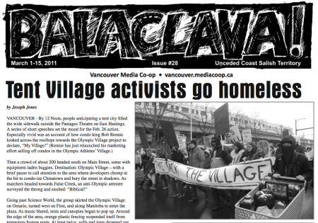 Balaclava! VMC Broadsheet issue 28