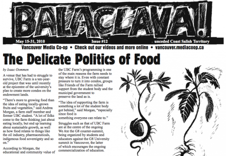 Balaclava! VMC Broadsheet, issue 12