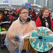 Truth & Reconciliation March Pours Through Downtown Vancouver 