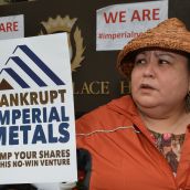 Noisy 'welcome' for Imperial Metals shareholders