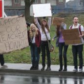 Chilliwack Students Walk Out in Support of BC Teachers and Public Education