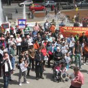 Vancouver Protest for Boycott Divestment Sanction