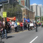 Vancouver Protest for Boycott Divestment Sanction