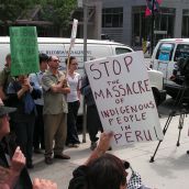 Rally in Solidarity with the People of Peru