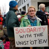  Unist'ot'en Solidarity Rally