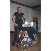 Resident Sean packs up - with big reservations