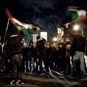Protest Against Israel's Deputy Ambassador Eliaz Luf and Immigration Minister Jason Kenney