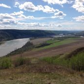 10 – Peace River Upstream from Proposed Dam Site