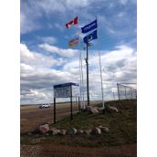 14 – Sign for Dawson Creek Oilfield Waste Facility