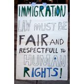 Fair and Respectful to Human Rights. // Justo y respetando los derechos humanos. Vancouver, April 4 abril 2012. Foto: Sandra Cuffe