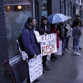Rising Tide Stands with Pidgin Picket on Day 16 of Hunger Strike