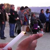 Vigil for Missing and Murdered Women
