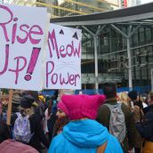 Vancouver Women's March on Trump Tower