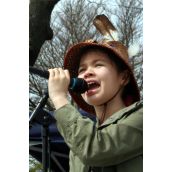 11-year-old Sliammon Nation singer-songwriter Ta'Kaiya Blaney. Vancouver, April 22, 2012. Photo: Sandra Cuffe