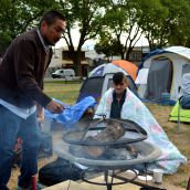 Tent Village Grows as Eviction Standoff Continues  