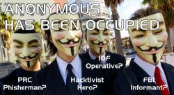 Anonymous Has Been Occupied