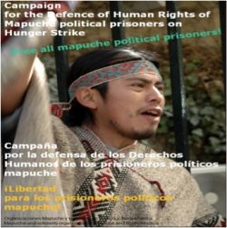 September 2: Vancouver Demonstration in Support of Mapuche Political Prisoners on Hunger Strike 