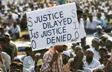 Indian Muslims protest denial of Justice for Gujrat genocide