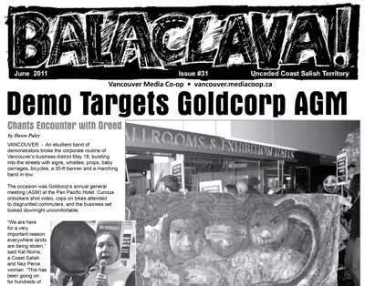 Balaclava! VMC Broadsheet, issue 31
