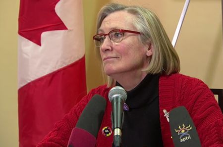 Minister of Indigenous and Northern Affairs Carolyn Bennett.
