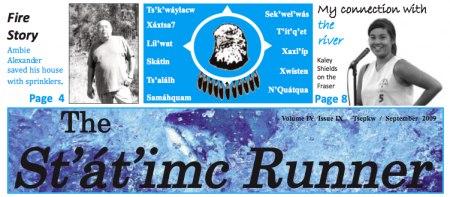 September issue of the St'át'imc Runner