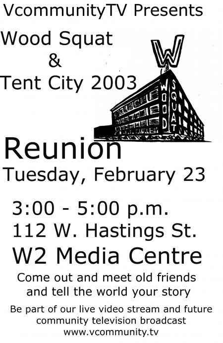 Wood Squat & Tent City 2003 Reunion