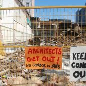 The message behind the Pantages condo site