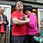 José Figueroa steps out after winning deportation battle