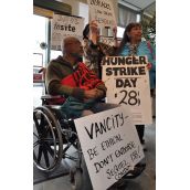Day 28: Hunger Strike Weighs in at Vancity