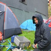 10 years later: new homeless camp, same site, same problem 