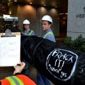 BC pipeline protests follow fracking frackas