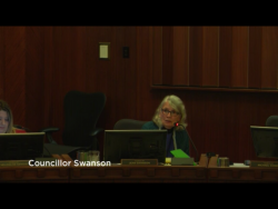Jean Swanson Tells Council about Class