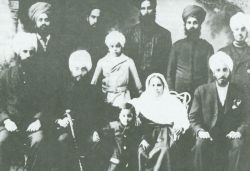 Vancovuer, British Columbia early 1900's -Several Sikh community leaders are shown in this picture. Sikh pioneers fiercely advocated for the rights of all Sout-Asians including Hindus and Mulsims in Canada.