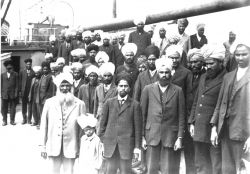 Passengers of the Komagata Maru, eager to start a new life in Canada.
