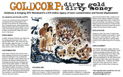 Goldcorp, Corporate Education and Gentrification Forum