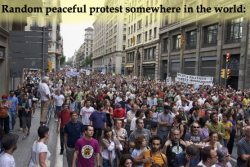 An open letter to peaceful protesters