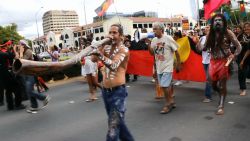 Thousands march for Aboriginal sovereignty in Canberra
