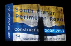 SFPR billboard sabotaged